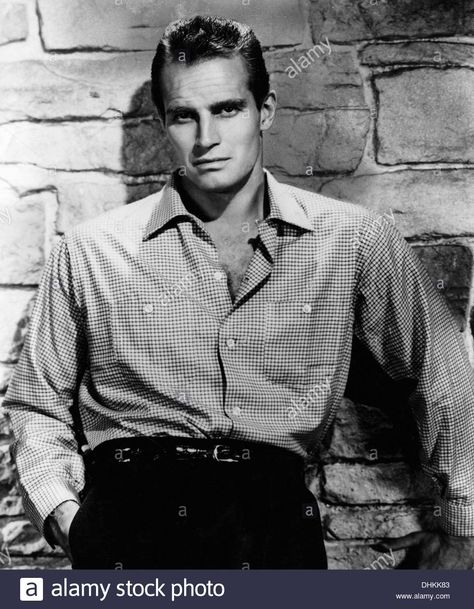 Charlton Heston, Hollywood Men, Studio Portrait, Man Movies, Beautiful Cover, Wearing A Hat, Studio Portraits, Classic Hollywood, Classic Man