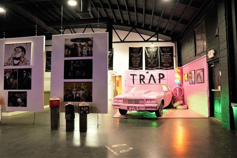 Trap Music Museum Atlanta, Trap Music Aesthetic, Trap Museum, Rapper Ti, Content Studio, Music Museum, Music Tabs, Hometown Heroes, Interactive Installation