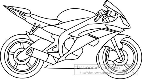 Easy Motorbike Drawing, Motorcycle Drawing Easy, Motorbike Drawing, Motorcycle Clipart, Motorbike Art, Pk Xd, Bike Tattoos, Motorcycle Drawing, Bike Drawing