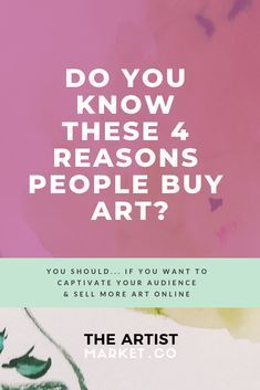 Art Biz, Art Advice, Sell My Art, Artist Business, Ideal Customer, Selling Art Online, Passion Project, Art Business, Art Website