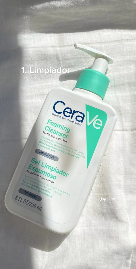 Cera Ve Moisturizer, Cera Ve Aesthetic, Moisturizer Cerave, Cerave Skincare Routine, Cerave Skin Care, Cerave Sa Cleanser, Skincare Routine Oily Skin, Skin Care Routine Korean, Cleanser Cerave