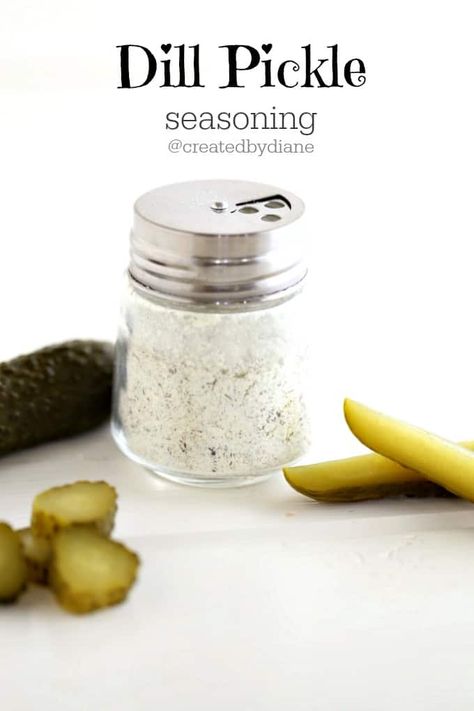 tangy and delicious this dill pickle seasoning will kick up your snacking in minutes. Dill Pickle Seasoning Recipe, Dill Pickle Popcorn Seasoning, Dill Pickle Seasoning, Dill Pickle Popcorn, Pickle Popcorn, Recipes Using Dill, Dill Pickle Vodka, Pickling Spices, Pickle Seasoning