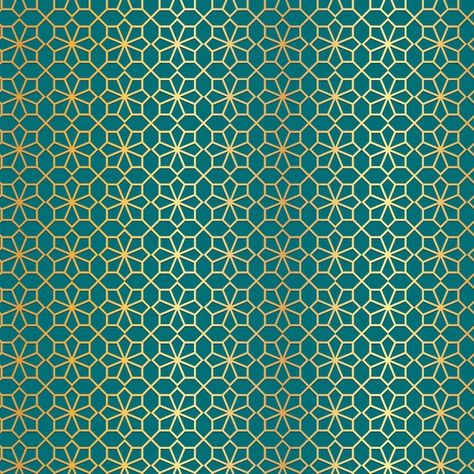 Arabic Pattern Design, Shepard Fairey Art, Islamic Design Pattern, Geometric Pattern Background, Islamic Art Canvas, Vector Gradient, Arabic Pattern, Golden Pattern, Print Design Pattern