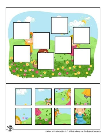 Spring Cut and Paste Worksheets | Woo! Jr. Kids Activities : Children's Publishing Fruits Activities For Kids, Cut And Paste Activities For Kids, Spring Theme Preschool Activities, Spring Worksheets Preschool, Spring Worksheet, Cut And Paste Worksheets, Preschool Colors, Kids Worksheets Preschool, Physical Activities For Kids