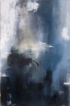 Contemporary Abstract Painting, blue, yellow, white, gray: Contemporary Abstract Painting, Contemporary Abstract Art, Wallpaper Vintage, Hanging Art, Contemporary Paintings, Abstract Art Painting, Painting Inspiration, Color Palettes, Art Works