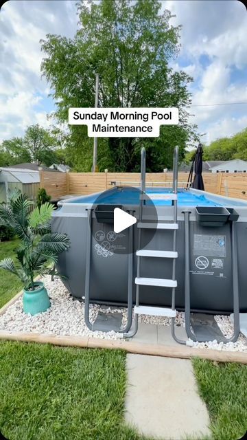 Pop Up Pool Ideas Yards, Summer Waves Pool Ideas, Temporary Pool Ideas, Small Swimming Pools Backyard, Diy Pool Ideas Homemade, Outside Pool Area Ideas, Above Ground Pool Ideas On A Budget Diy, Intex Pool Ideas, Diy Pool House