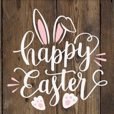 Easter Vinyl Projects, Easter Chalkboard Art, Easter Chalkboard, Easter Svg Files, Happy Easter Svg, Easter Sign, Easter Bunny Ears, Easter Wallpaper, Chalkboard Designs