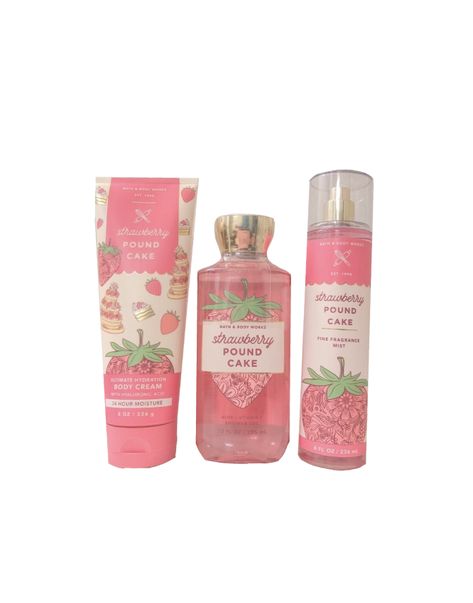 Strawberry Shampoo Aesthetic, Perfume Strawberry Pound Cake, Strawberry Cream Perfume, Strawberry Pound Cake Lotion, Strawberry Cheesecake Perfume, Strawberry Pound Cake Aesthetic, Strawberry Milk Perfume, Strawberry Shampoo And Conditioner, Pound Cake Perfume