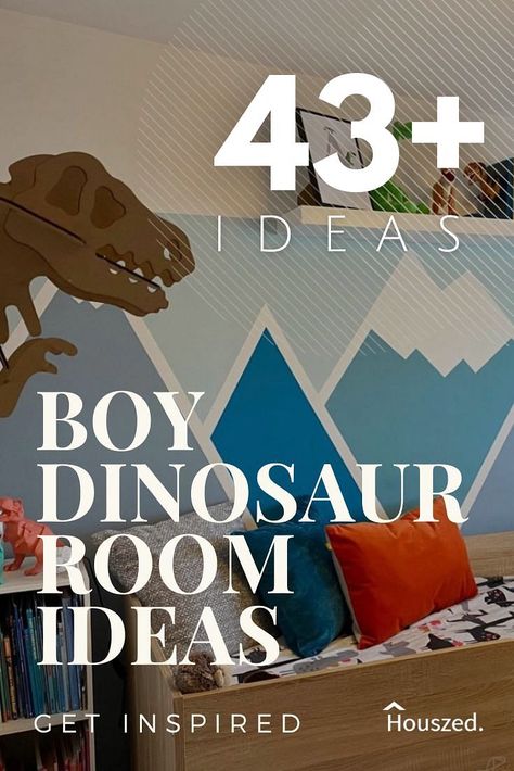 43+ Dinosaur Room Ideas That Totally Roar! in 2024 | Houszed Little Boy Dinosaur Room, Toddler Boy Room Decor Dinosaur, Kids Dinosaur Bedroom, Dinosaur Room Ideas, Dinosaur Bedroom Ideas, Dinosaur Themed Bedroom Wallpaper, Boys Dinosaur Bedroom Wallpaper, Toddler Boy Dinosaur Room Pottery Barn Kids, Dinosaur Themed Bedroom