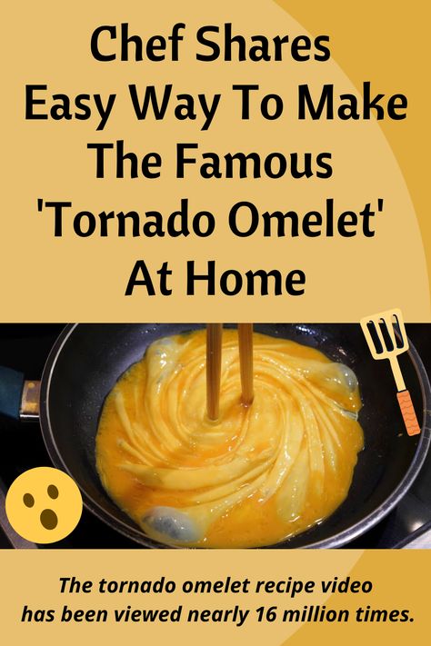 Egg Omelette Ideas, Tornado Egg Recipe, Tornado Omelette Recipe, Egg Tornado, Omlet Recipes Easy, Tornado Omelette, Hawaii Breakfast, Best Omelette, Omlet Recipes