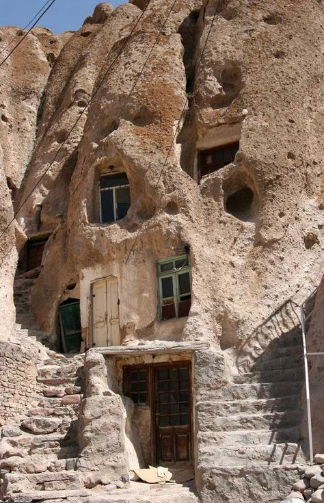 Afghanistan Village..Really interesting for more pics go to:  http://freshpics.blogspot.com/2010/11/strange-village-in-afghanistan.html Rock Architecture, Old Stone Houses, Cappadocia Turkey, Underground Homes, Cave House, Unusual Homes, Mountain Photos, Rock Face, Old Stone