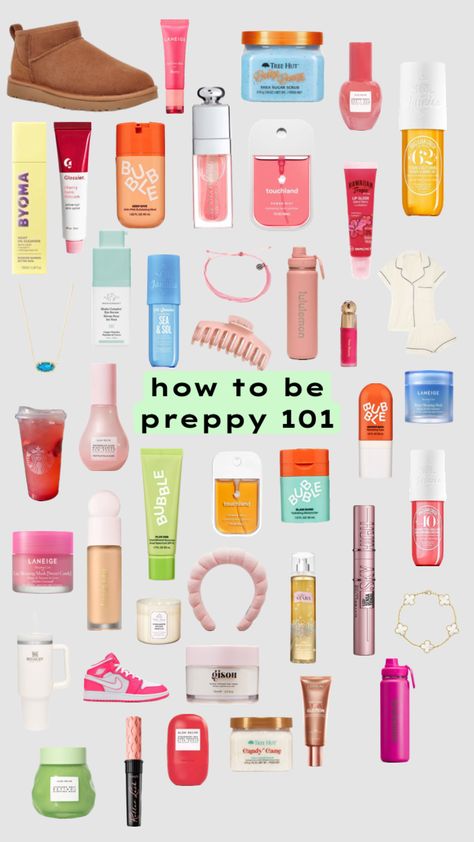 how to be preppy 101 !! 💓 Preppy 101, Preppy Inspiration, Tree Hut, Sugar Scrub, Scrubs, Bubbles