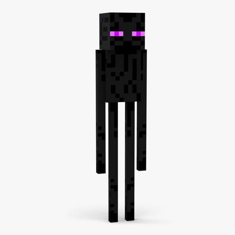 Minecraft EnderMan 3D Model #AD ,#Minecraft#EnderMan#Model Minecraft Valentines Cards, Minecraft Valentines, Minecraft Multiplayer, Pichu Pokemon, Minecraft Stickers, Minecraft Enderman, Minecraft Costumes, Skin Minecraft, Minecraft Mobs