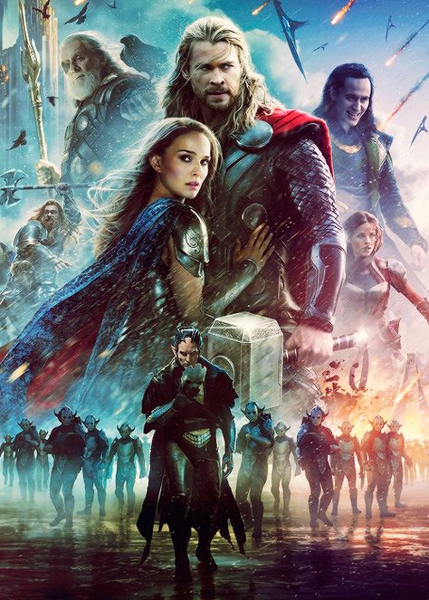 Thor is my favorite super hero (besides Wonder Woman of course). Watched this movie last night, so good! Thor The Dark World, Avengers Movie, Jane Foster, Chris Hemsworth Thor, The Mighty Thor, Zachary Levi, Dark World, The Dark World, Movies And Series