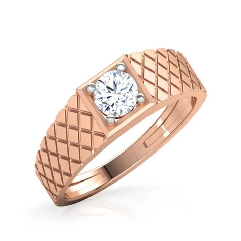 Looking for a stunning engagement or wedding gift for your special guy? Check out our Lab Created Diamond Men's Ring collection! Choose from a variety of sizes and styles, all crafted with 14k rose gold or 950 platinum. Personalize your ring and make it truly unique. Perfect for Valentine's Day, Father's Day, or any special occasion. #LabCreatedDiamond #MensRing #EngagementRing #WeddingRing #ValentinesDay  #eBay #eBayStore #eBaySeller #Ring #Diamond #LabCreated #Engagement #India #Platinum #GIA Solitaire Ring For Men, Gents Ring Design, Gents Rings, Gold Mens Ring, Single Diamond Ring, Rose Gold Mens Ring, Mens Ring Designs, Couple Ring Design, Neil Lane