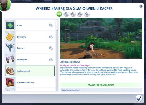 Archaeologist Freelancer Career | ilkavelle no Patreon Sims 4 Archeologist Cc, Sims 4 Archeologist, Sims 4 Cc Careers Patreon, Sims 4 Career Mods Patreon, Sims Traits, Sims Cheats, Sims 4 Jobs, Cc Eyes, Sims 4 Cc Eyes