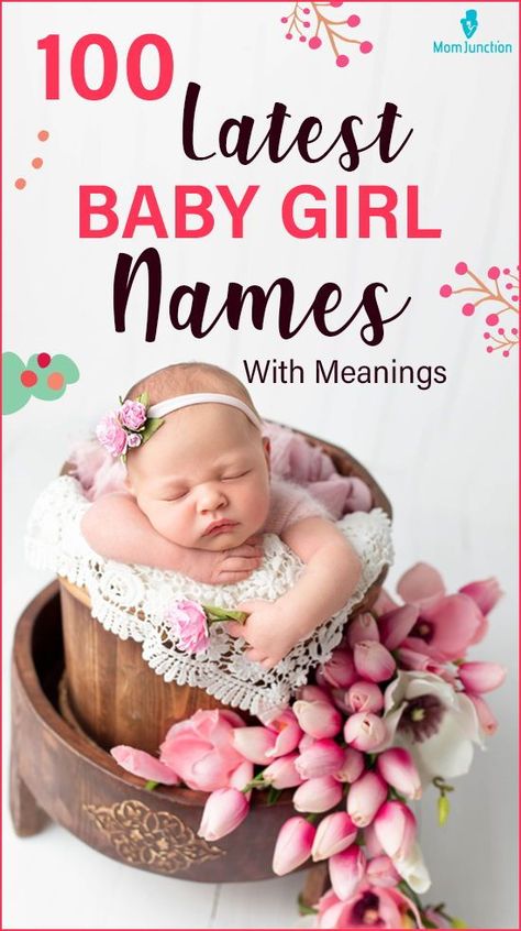 Latest Baby Girl Names, Baby Names Meaning, Names Meaning, Cool Baby Names, Baby Checklist, Pretty Names, Name Inspiration, Baby Names And Meanings, Mom Junction