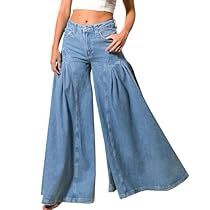 Weekend Getaway Outfits, Bright Outfits, Jeans High Waist, Vintage Flare, Bottom Jeans, Vintage Casual, Bell Bottom, Denim Flares, Flare Pants