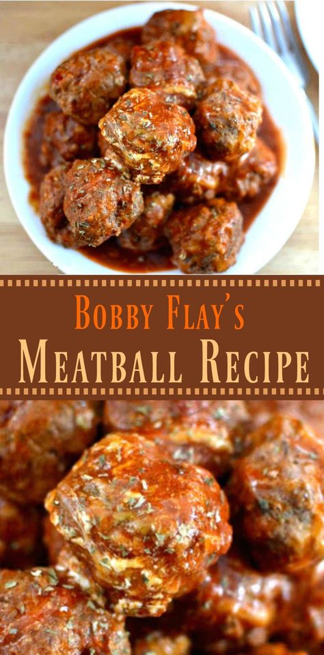 With a combination of 3 meats in a homemade marinara sauce, Bobby Flay's Italian meatball recipe is sure to quickly become your favorite! | The Cozy Cook | #Meatballs #BobbyFlay #Meat #ItalianFood #Italian #SideDishes #Pasta #Spaghetti #GroundBeef #MarinaraSauce #BestMeatballRecipe #ComfortFood #Dinner Recipes To Feed 100 People, Bobby Flay Meatballs, The Cozy Cook, Bobby Flay Recipes, Cozy Cook, Homemade Marinara Sauce, Italian Meatball, Italian Meatballs Recipe, Meatball Recipes Easy