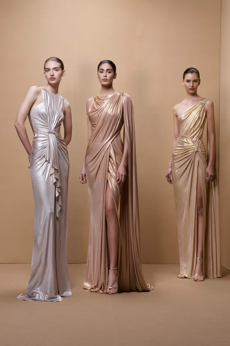 Zuhair Murad Resort, Zuhair Murad Dresses, Resort 2025, Zuhair Murad Haute Couture, Haute Couture Gowns, Goddess Dress, Pastel Fashion, فستان سهرة, Zuhair Murad