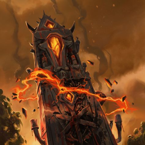 ArtStation - Iron Obelisk, Andrew Bosley Blizzard Hearthstone, Art Landscapes, Magic Powers, Fantasy Art Landscapes, Just Start, Find You, Playing Games, Having Fun, Game Design