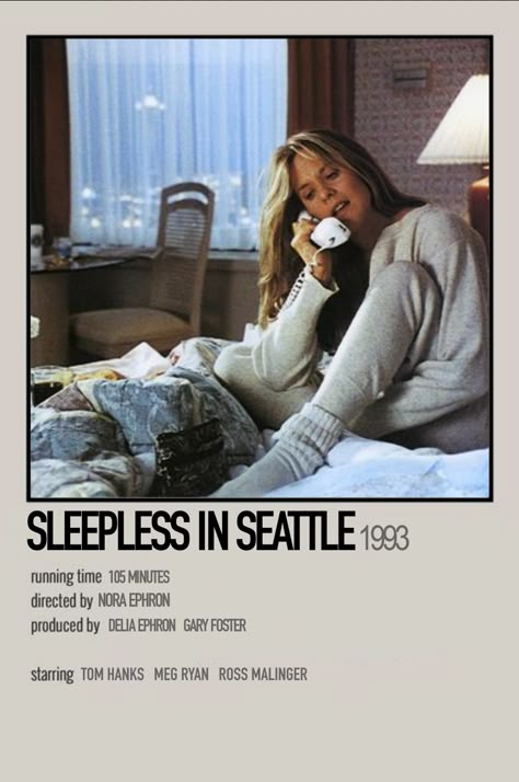 Sleepless In Seattle Poster, 90s Aesthetic Movies, Sleepless In Seattle Aesthetic, Movies Posters Aesthetic, Sleepless In Seattle Movie, 90s Movie Posters, Movie Poster Aesthetic, Vintage Songs, Movies Must See