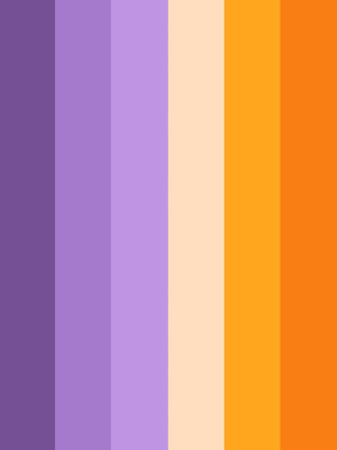 Halloween Color Palette, Lavender Color Palette, Lavender And Orange, Orange Palette, Orange Color Schemes, Purple Palette, Retro Color Palette, Purple Color Schemes, Email Examples