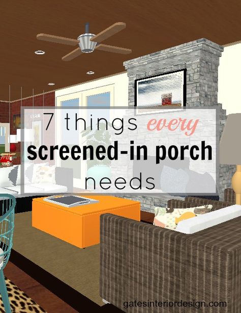 Custom Screened-in porch | GatesInteriorDesign.com Screened In Porch Seating And Dining, 12x12 Screened In Porch, Screened In Patio Furniture, Furniture For Screened In Porch, Decorate A Screened In Porch, Screened In Porch Ideas On A Budget, Small Screened In Porch Decorating Ideas, Screened In Patio Ideas, Screen Porch Furniture