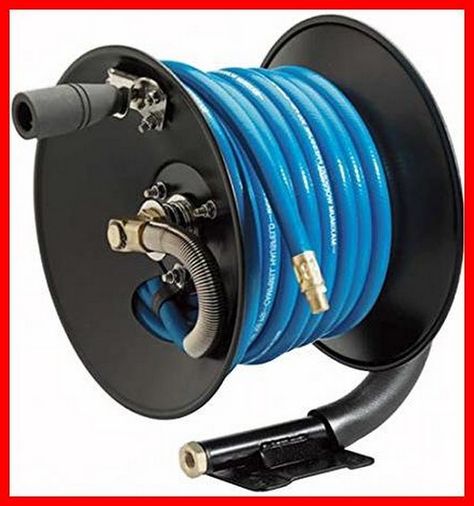 Air Hose Reel, Car Washing, Hose Reel, Air Hose, Cool Tools, Garden Hose, Car Wash, 3d Design, Garage