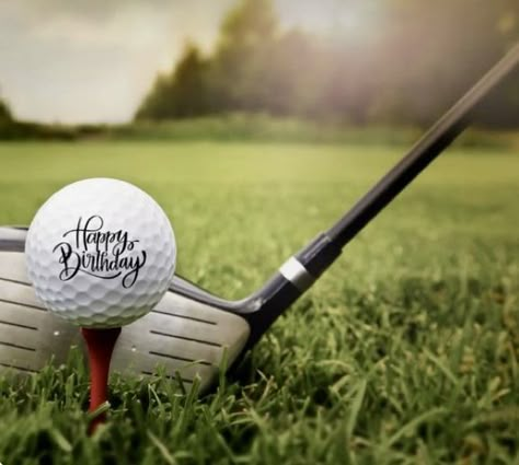 Golf Happy Birthday Wishes, Happy Birthday Golf For Men, Guy Birthday Wishes, Happy Birthday Golf, Happy Birthday Male, Funny Happy Birthday Greetings, Happy Birthday Calligraphy, Guys Birthday, Birthday Male