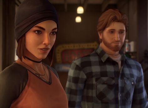 Life is Strange 3 Steph and Ryan Ryan Life Is Strange, Life Is Strange 3, Life Is Strange, True Colors, Nun Dress, Life Is, Color