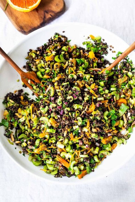 Lentil Dinner Recipes, Best Lentil Recipes, Moroccan Lentil, Lentils Benefits, Lentil Recipes Healthy, Red Lentil Recipes, Coconut Lentil Curry, Feasting At Home, Lentil Burgers