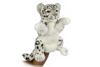 Snow Leopard Puppet 12.8" (7502) Snow Leopard Plush, Full Body Puppets, Realistic Stuffed Animals, Leopard Cub, Minion Quotes, Animal Habitats, Wildlife Artists, Funny Minion, Kids Area