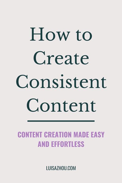 Want to create consistent content for your business? Here's how to make content creation easy and effortless and rock your content marketing. #contentmarketing #consistentcontent #contentcreation Content Creation Hacks, Content Creation Planning, How To Create Content, Instagram Manager, Content Creation Ideas, Content Repurposing, Making Content, Content Creating, Content Marketing Plan