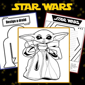 Teaching Resources & Lesson Plans | Teachers Pay Teachers Star Wars Activity, Star Wars Snacks, R2 Unit, Star Wars Activities, Star Wars Printables, Star Wars Classroom, Bobba Fett, School Holiday Activities, Happy Star Wars Day