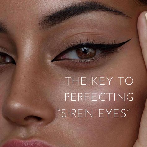 Prominent Lids Eye Makeup, Simple Siren Eyes Makeup, Makeup Upturned Eyes, How To Siren Eyes, Inner Eye Corner Makeup, Siren Eyes Makeup Natural, Eye Makeup Looks Tutorial, Dramatic Eye Makeup For Small Eyes, Eye Makeup For Sleepy Eyes