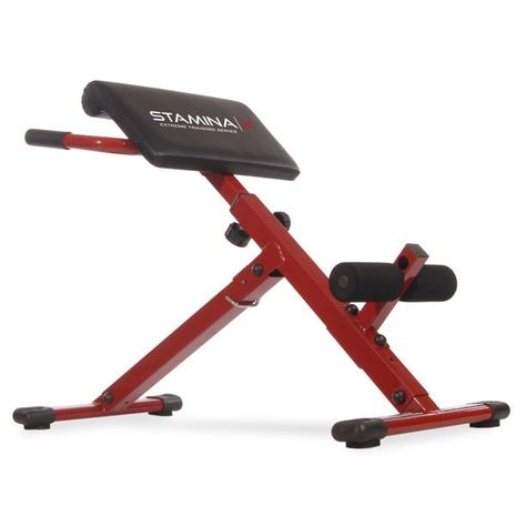 Stamina X Adjustable Ab Back Core Strength Exercise Fitness Hyper Extension Bench - Walmart.com - Walmart.com Gym Bench, Core Strength Exercises, Ab Workout Machines, Bench Workout, Lower Back Muscles, Abs Weights, Ripped Abs, Weight Benches, Golds Gym