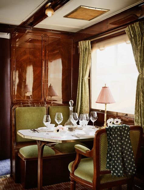 Orient Express lounge bar car | by Jérôme Galland for SNCF Orient Express Train, Venice Simplon, Cabin Bar, Simplon Orient Express, Train Cars, Luxury Train, Lounge Bar, Orient Express, Train Journey