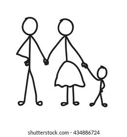 Family Meetings, Stick Drawings, Stick Figure Family, Stick People, Stick Figure Drawing, Family Drawing, Stick Man, Diy Crafts Ideas, Family Tattoos