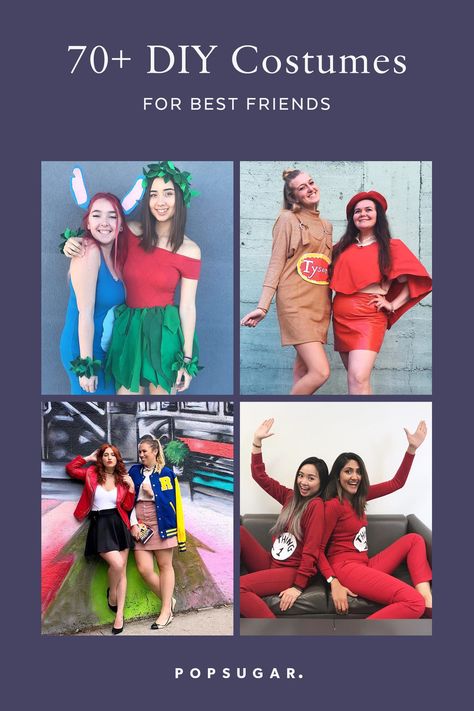 Work Friend Halloween Costumes, Dynamic Duos Spirit Week Best Friends, Diy Duo Costumes Best Friends, Easy Friends Costumes, Halloween Costumes Duo Friends Work Appropriate, Pairs Halloween Costumes Friends, Costume Pairs Friends, Best Friend Costumes For 2 Funny, Duo Work Halloween Costumes