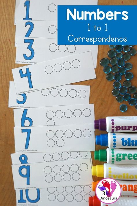 Free Number 1 to 1 Correspondence Printable has a number 1 to 1 correspondence book and a number 1 to 1 correspondence cards to use with kids working on counting. 3Dinosaurs.com Counting Cards Printable, Preschool One To One Correspondence, Counting One To One Correspondence, 1 To 1 Correspondence Preschool, 1:1 Correspondence Activities, Rote Counting Activities Preschool, 1:1 Correspondence Activities Preschool, One To One Correspondence Preschool, Preschool Numbers Activities