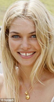 i love gap tooth smiles. Gap Tooth, Crooked Teeth, Vogue Brazil, Gap Teeth, Lara Stone, Smile Teeth, Girl Code, Most Beautiful People, Perfect Smile