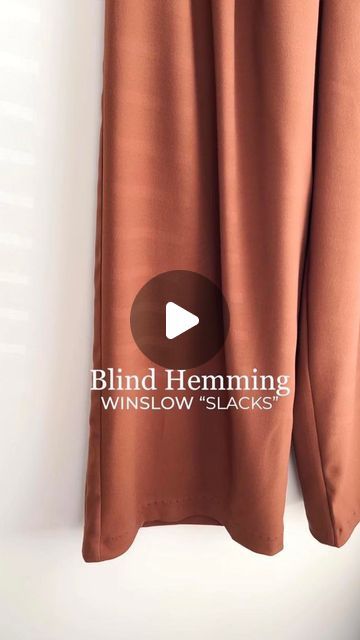 Love to Sew on Instagram: "@yoursara_k shows how a blind hem is done! 🙌⁠
⁠
In this week’s episode, we go over the main machine stitches you can use to make great garments. One of those is the blind hem stitch! It’s a bit tricky to explain over a podcast, but luckily, Sara has made this gorgeous video to illustrate the process. This stitch leaves only tiny stitches on the right side of the hem - an elegant finish that’s much speedier than stitching a hem by hand. ⁠
⁠
Check out Sara’s Insta account (she has a wonderful YouTube channel as well!) and our episode on Machine Stitches for more sewing goodness. 💖⁠
⁠
Original caption: ⁠
⁠
“✨Blind hemming✨ my new Winslow ‘Slacks’⁠
⁠
“I just finished my 6th or 7th Winslow and I can’t wait to show you how it looks on me! (I’m pretty happy about it!☺ How To Sew A Blind Hem With A Sewing Machine, Hem By Hand, Stitch Leaves, Blind Hem Stitch, Machine Stitches, Insta Account, Blind Hem, Hem Stitch, Sew On