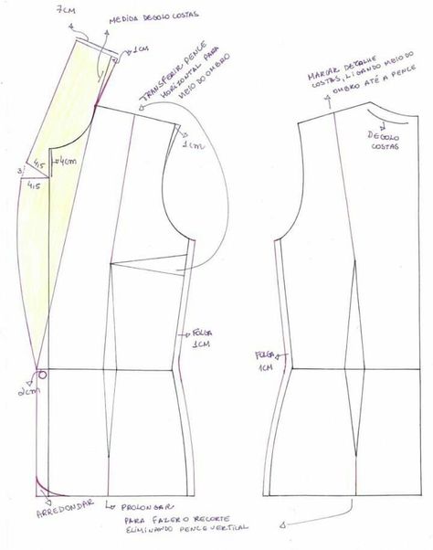 Sewing Form, Pola Blus, T Shirt Sewing Pattern, Sewing Collars, Corset Sewing Pattern, Blazer Pattern, Bodice Pattern, Shirt Sewing Pattern, Jacket Pattern Sewing