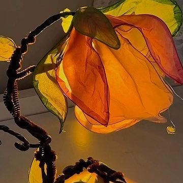 Flower Lamp Diy, Sunset Ceiling, Arts And Crafts Videos, Creative Lamps Diy, Floral Lamps, Flower Lamps, Home Decor Ideas Bohemian, Diy Floor Lamp, Diy Lamps