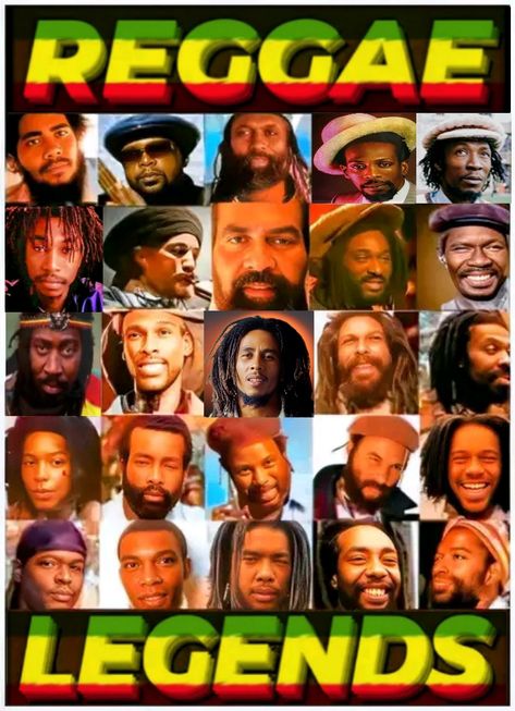 Legends Rastafari Aesthetic, Reggae Aesthetic, Reggae Music Posters, Rastafari Art, Bob Marley Art, Robert Nesta, Nesta Marley, Reggae Artists, Jamaican Culture