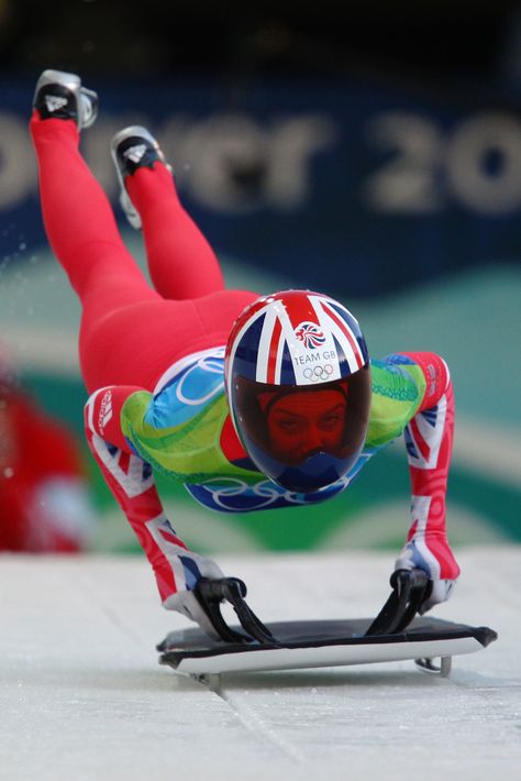 Amy Williams (GBR) during the women’s skeleton Skeleton Sport, Vancouver Winter, Whistler Canada, Martial Arts Boxing, Athletic Models, Luge, Olympic Athletes, Winter Games, Sporty Girls