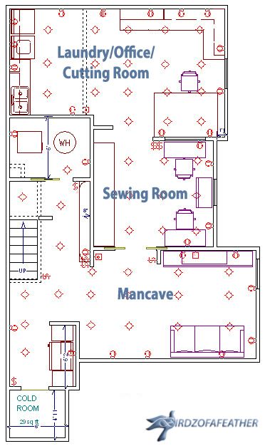 The Making of a Craft Studio - Calling All Crafters: Help Me Decide the Best Layout for my New Studio! | Birdz of a Tailor Room Ideas, Tailor Shop Interior Design Ideas, Fashion Designer Studio Office, Sewing Studio Layout, Studio Floor Plans, Fashion Designer Studio, Office Plan, Craft Room Design, Shop Layout