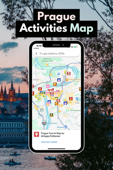 The Ultimate FREE Prague Tourist Map (Things to Do, Photo Spots & More!) Prague Tourist Map, Prague Map, Prague Christmas, Euro Travel, Germany Travel Guide, Europe 2024, Uk Trip, Prague Travel, Tourist Map