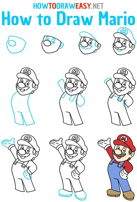 How to Draw Super Mario Step by Step #Mario #MarioDrawing #HowtoDrawMario #HowtoDrawSuperMario #EasyDrawings #SimpleDrawings #MarioDrawingTutorial #HowtoDrawMarioStepbyStep #SimpleDrawings #EasyDrawings #HowtoDrawMarioforKids #SuperMarioDrawingTutorial How To Draw Mario And Luigi, How To Draw Mario Easy, Mario Doodles Easy, How To Draw Super Mario Step By Step, Step By Step Mario Drawing, How To Draw Mario Step By Step Easy, Simple Mario Drawing, Mario Drawing Easy Step By Step, How To Draw Super Mario Characters